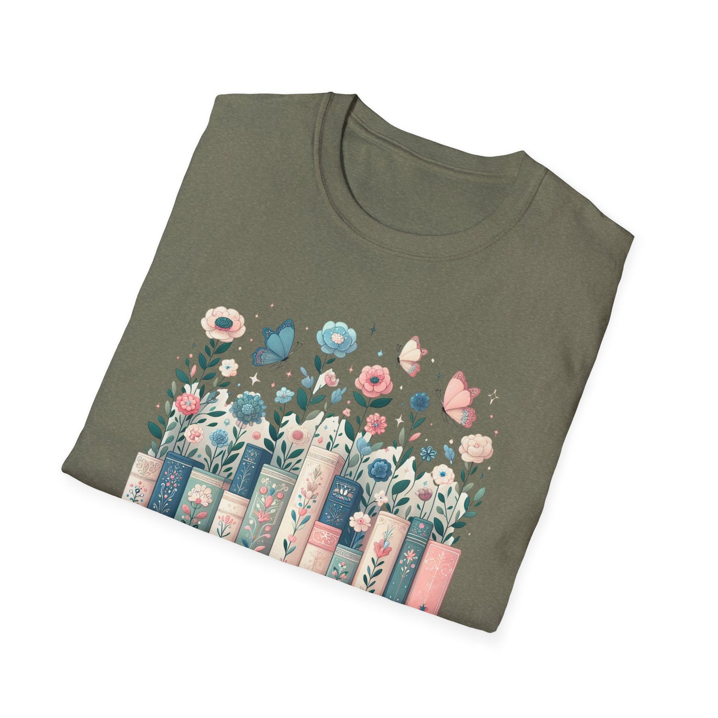 There's No Such Thing as Too Many Books Unisex Graphic T-Shirt