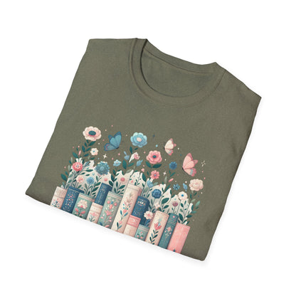 There's No Such Thing as Too Many Books Unisex Graphic T-Shirt