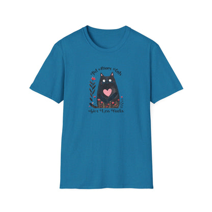 Pet More Cats Give Less F*cks Unisex T-Shirt