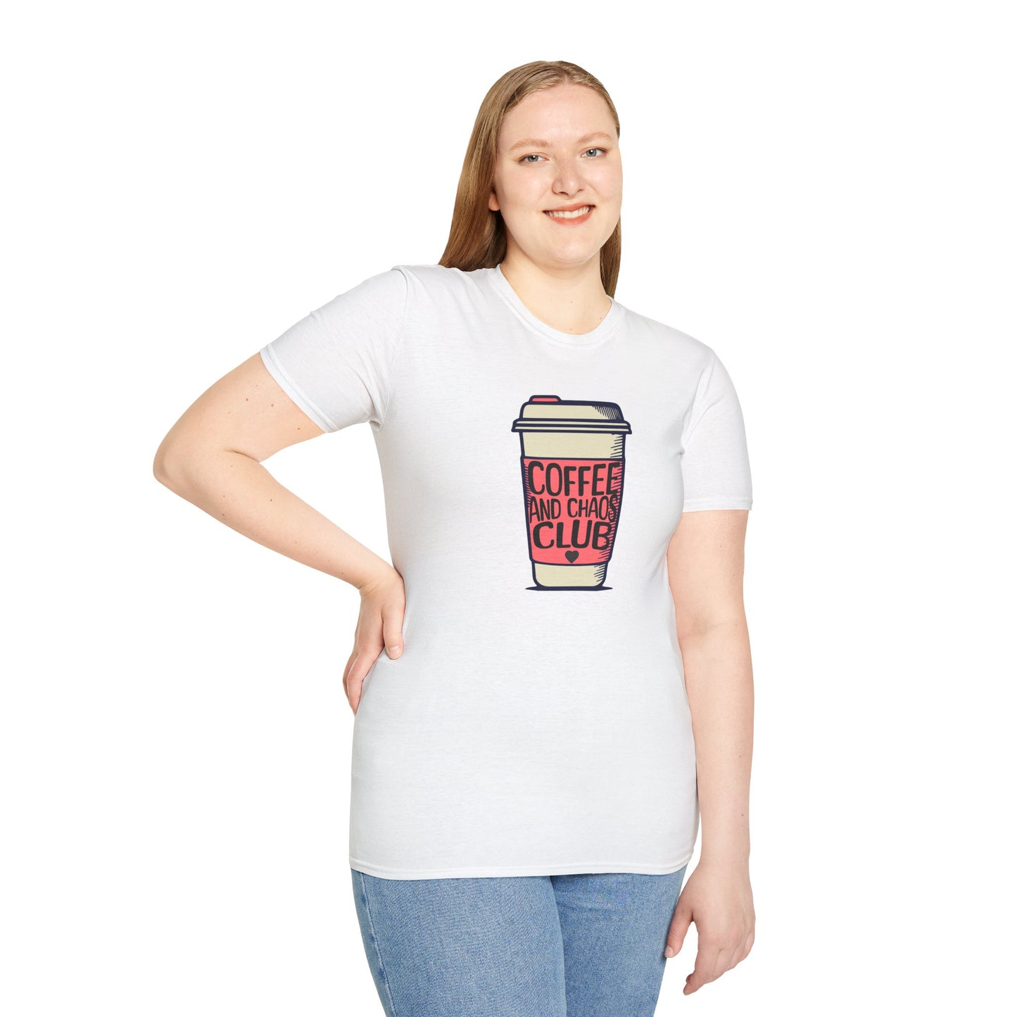 Coffee and Chaos Club Unisex T-Shirt