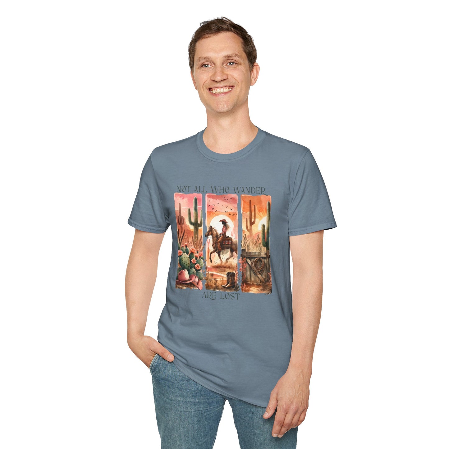 Not All Who Wander Are Lost Unisex Graphic T-Shirt