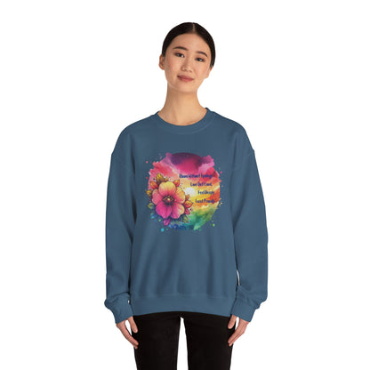 Bloom Without Apology Unisex Crewneck Sweatshirt