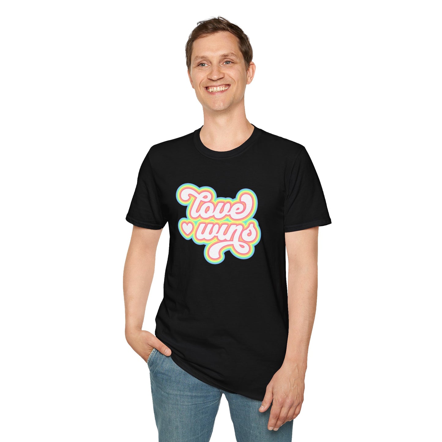Love Wins Unisex Graphic T-Shirt