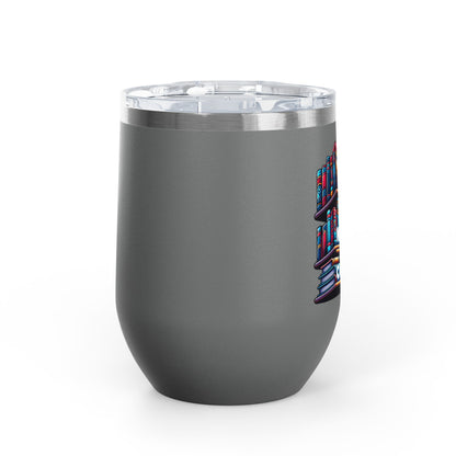 No Shelf Control 12oz Insulated Wine Tumbler