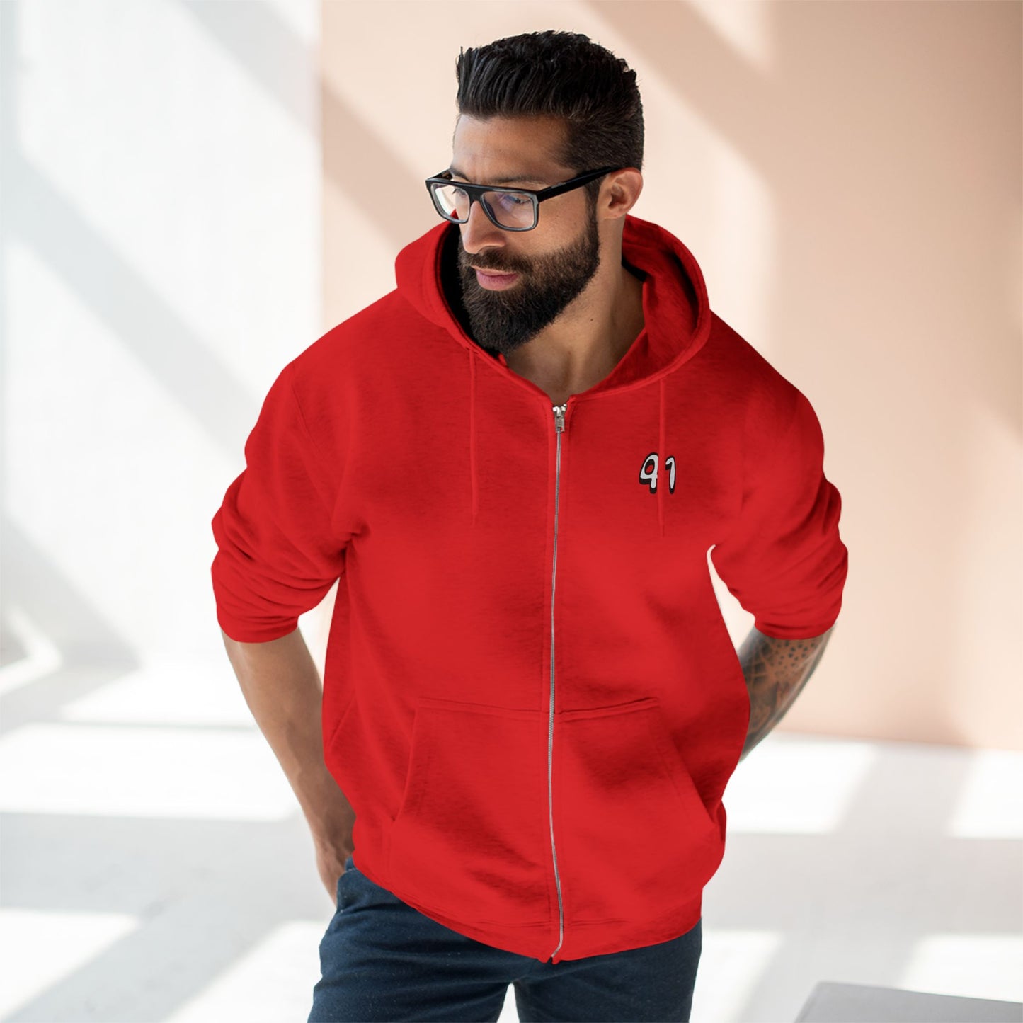 41 / 67 Meme Unisex Zip Hoodie