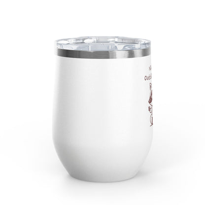 Namaste Outta Trouble 12oz. Insulated Wine Tumbler