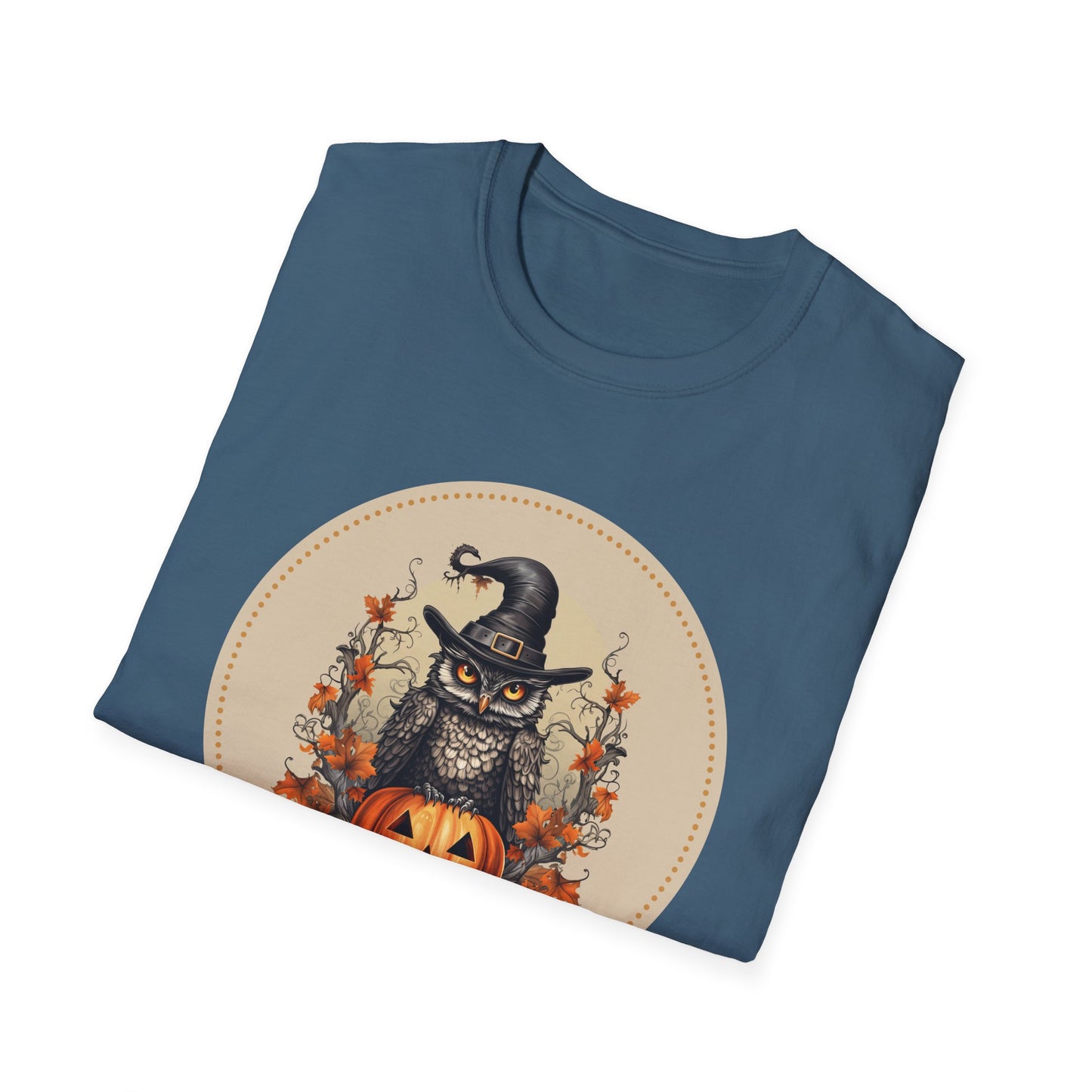 Halloween Owl Unisex Graphic T-Shirt