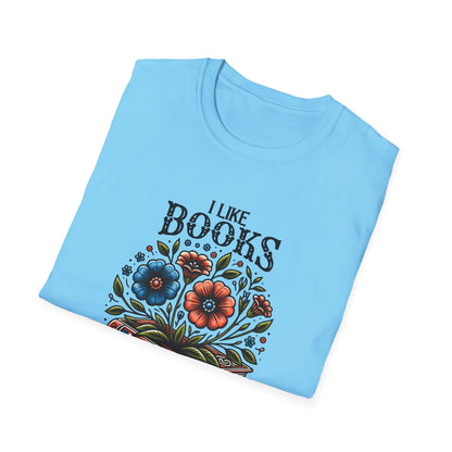 Books More Than People Unisex Graphic T-Shirt