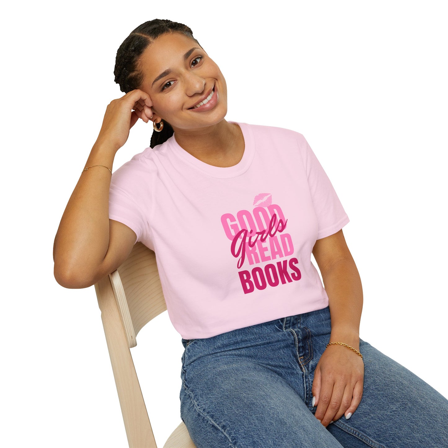 Good Girls Read Books Unisex Graphic T-Shirt