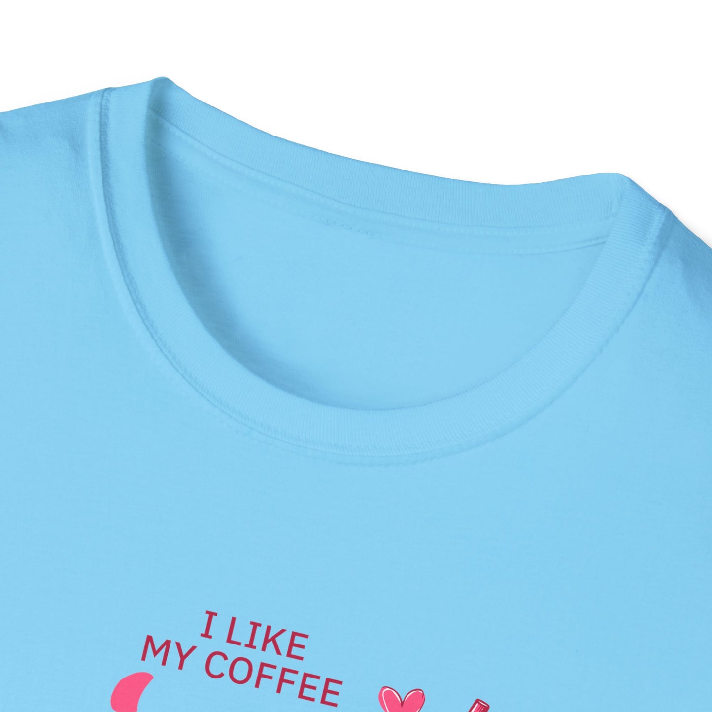 Icy Coffee & Spicy Book Lover Unisex T-Shirt