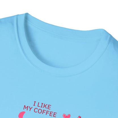 Icy Coffee & Spicy Book Lover Unisex T-Shirt
