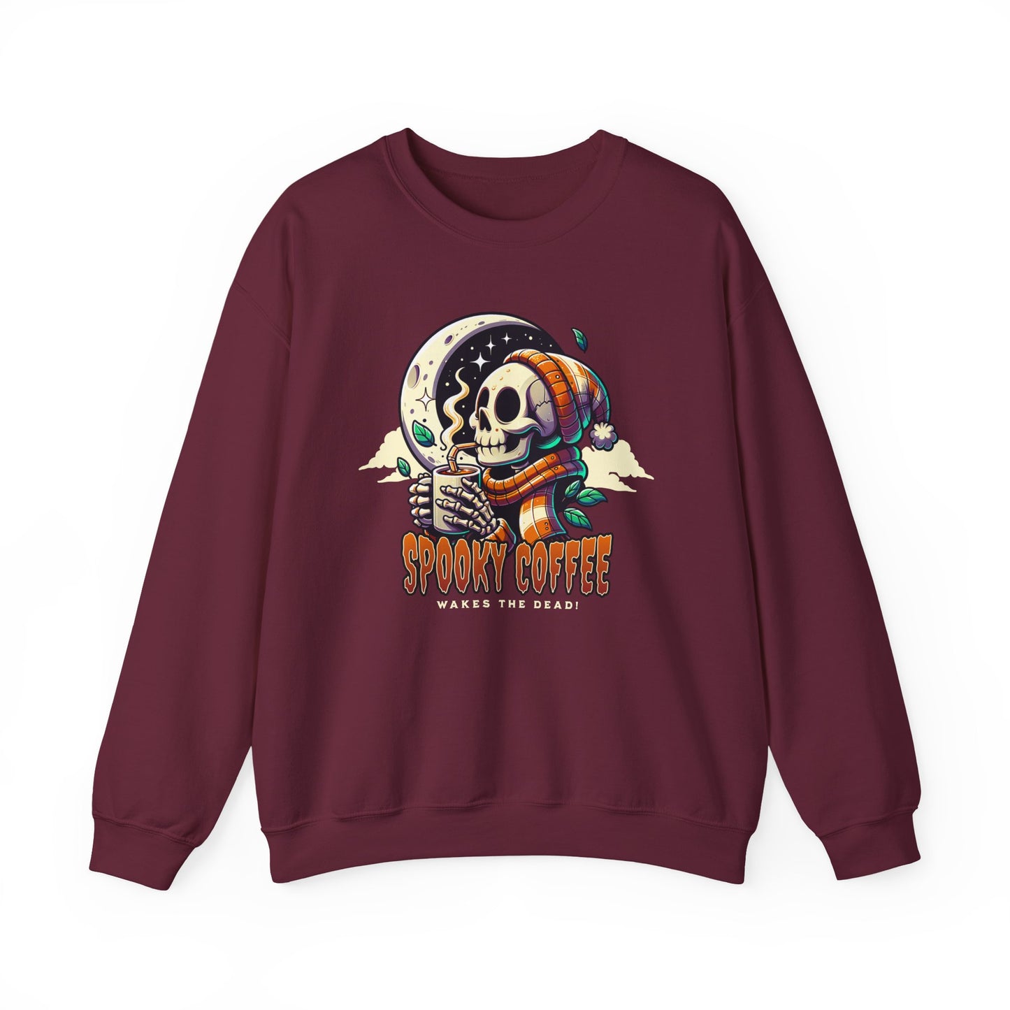 Spooky Coffee Crewneck Sweatshirt
