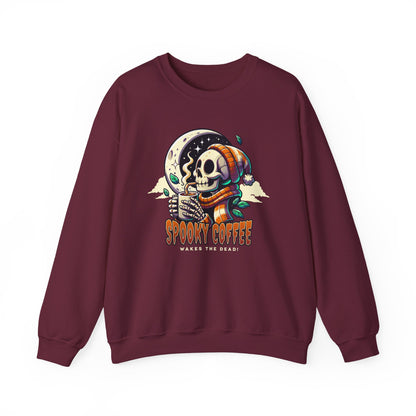 Spooky Coffee Crewneck Sweatshirt