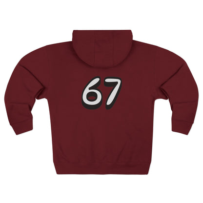 41 / 67 Meme Unisex Zip Hoodie