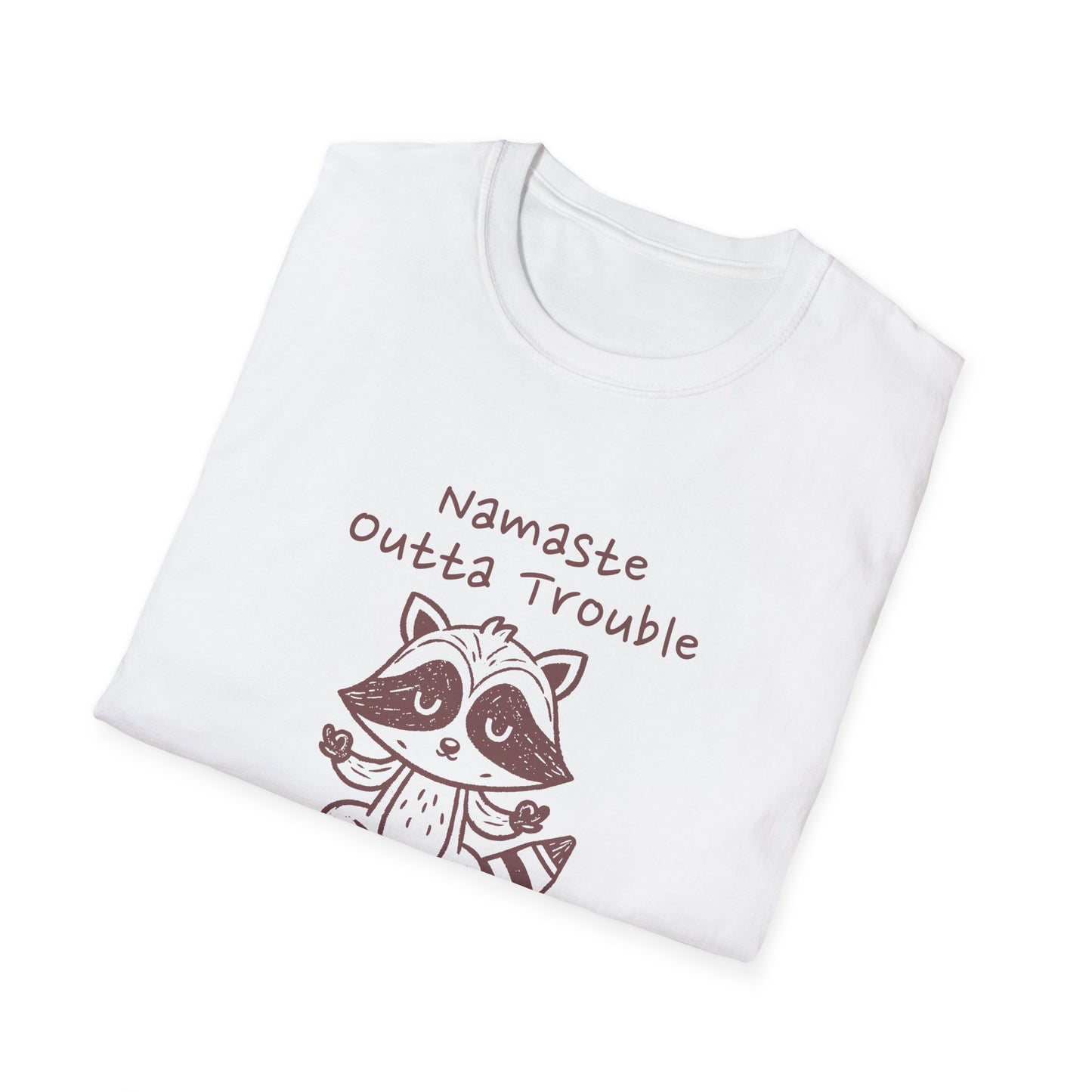 Namaste Outta Trouble Unisex Graphic T-Shirt