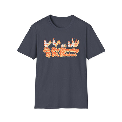 It's Not Hoarding If It's Chickens Unisex Graphic T-Shirt