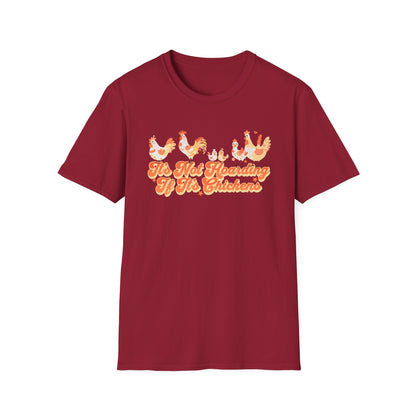 It's Not Hoarding If It's Chickens Unisex Graphic T-Shirt