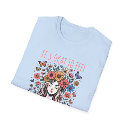 It's Okay to Feel All the Feels Unisex Graphic T-Shirt
