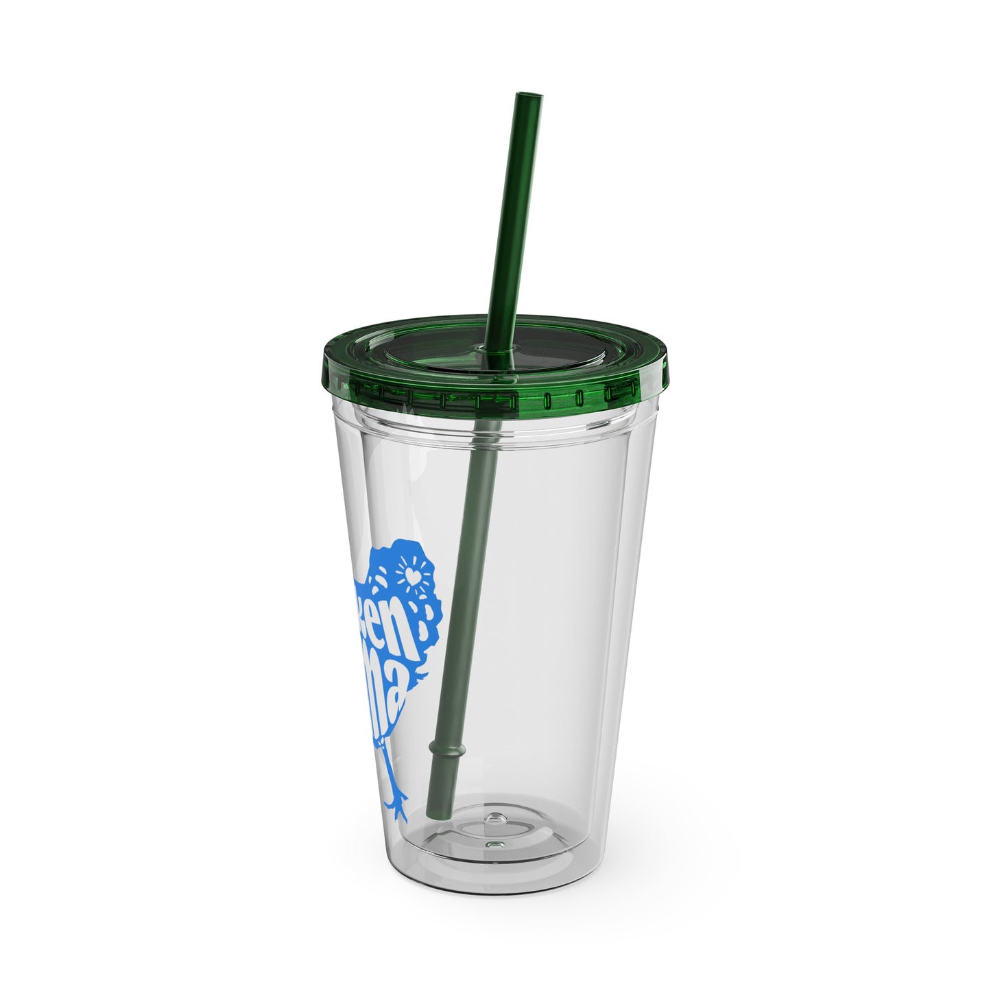 Chicken Mama 16oz Insulated Tumbler with Straw