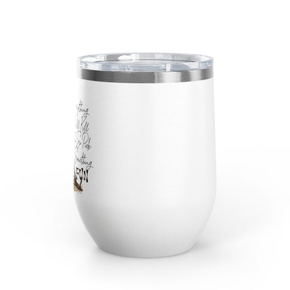 Pick Something Fun Skeleton 12oz Insulated Wine Cup