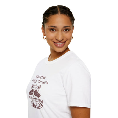 Namaste Outta Trouble Unisex Graphic T-Shirt