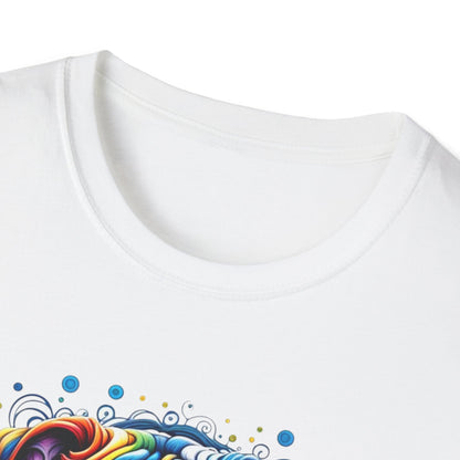 Colorful Bulldog Unisex Graphic Tee