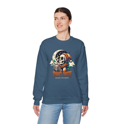 Spooky Coffee Crewneck Sweatshirt