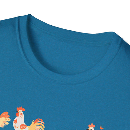 It's Not Hoarding If It's Chickens Unisex Graphic T-Shirt