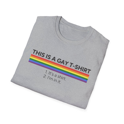 This is a Gay T-Shirt Unisex Graphic T-Shirt