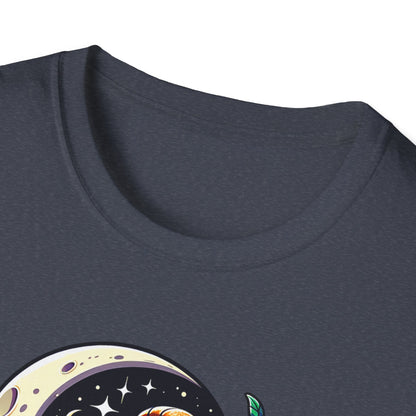 Spooky Coffee Skeleton Unisex Graphic T-Shirt