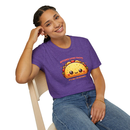 Bitches Love Tacos Unisex Graphic T-Shirt