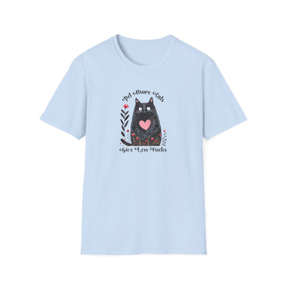 Pet More Cats Give Less F*cks Unisex T-Shirt
