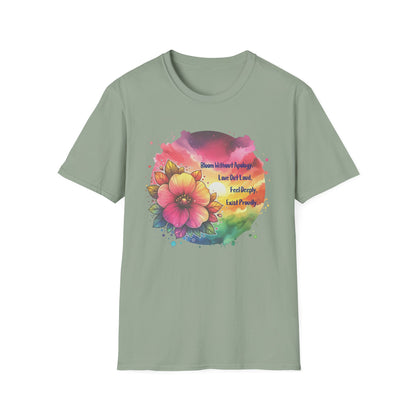 Bloom without Apology Unisex Graphic T-Shirt