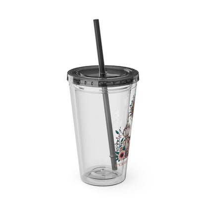 F*ck Off I'm Reading 16oz Tumbler Cup with Straw