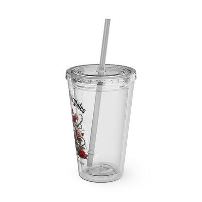 Dark Fairytale 16oz Insulated Tumbler with Straw