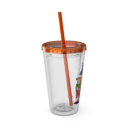 Too Gay for This World 16oz. Insulated Tumbler with Straw