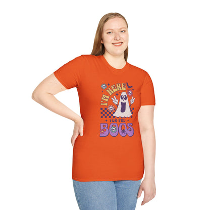 Here for the Boos Unisex Graphic T-Shirt