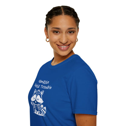 Namaste Outta Trouble Unisex Graphic T-Shirt