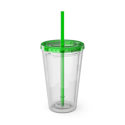 Love Wins 16oz. Insulated Tumbler with Straw