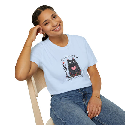 Pet More Cats Give Less F*cks Unisex T-Shirt