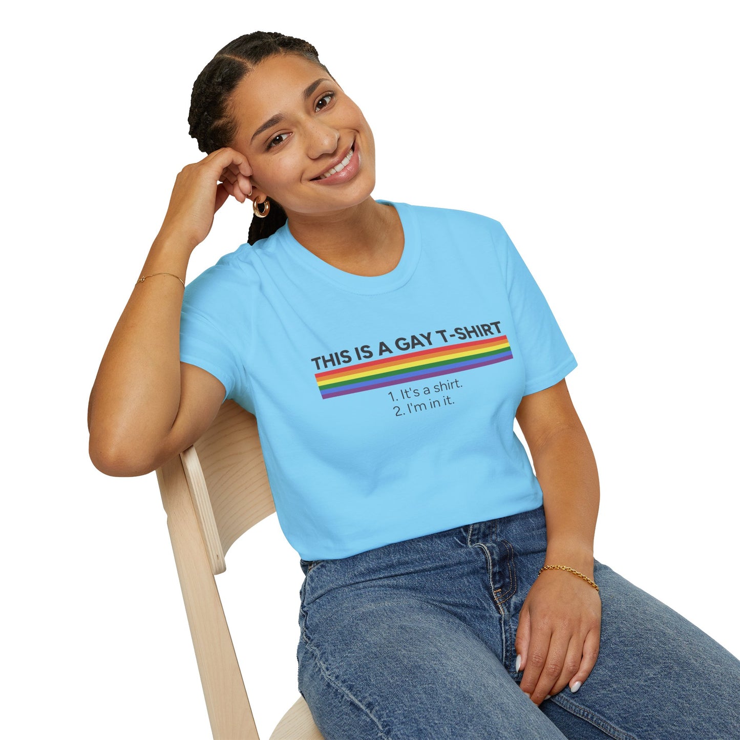This is a Gay T-Shirt Unisex Graphic T-Shirt
