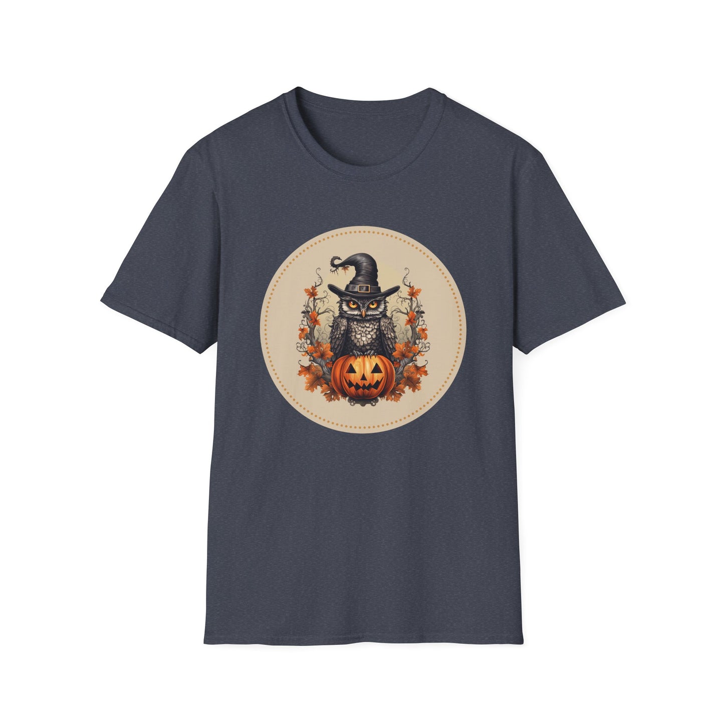 Halloween Owl Unisex Graphic T-Shirt