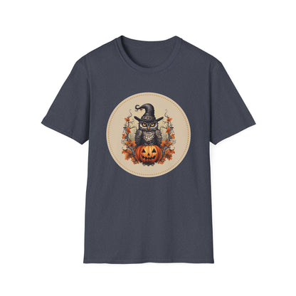 Halloween Owl Unisex Graphic T-Shirt
