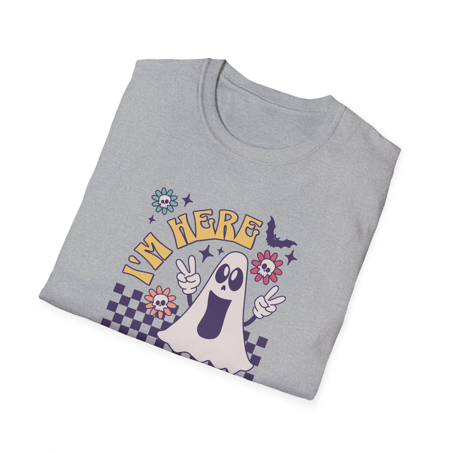 Here for the Boos Unisex Graphic T-Shirt