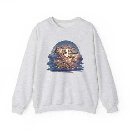 Cloudy People Unisex Crewneck Sweatshirt