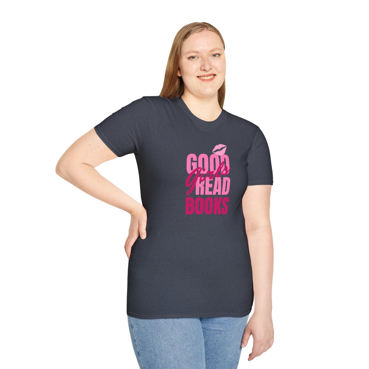 Good Girls Read Books Unisex Graphic T-Shirt