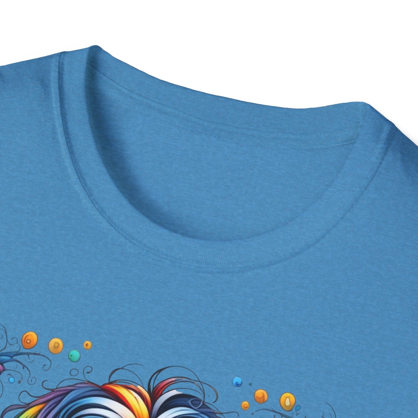 Colorful Shih Tzu Unisex Graphic T-Shirt