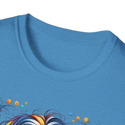 Colorful Shih Tzu Unisex Graphic T-Shirt