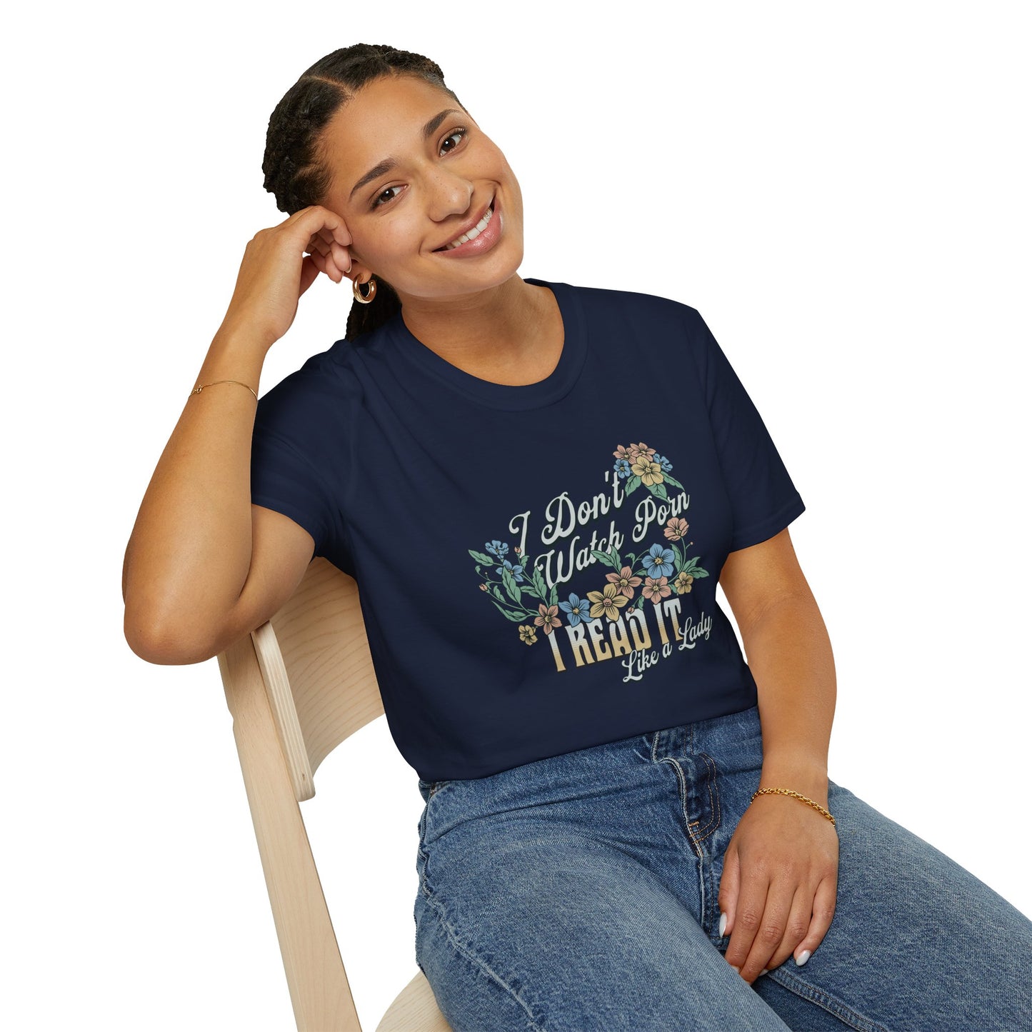 I Don’t Watch Porn, I Read It Unisex Graphic T-Shirt