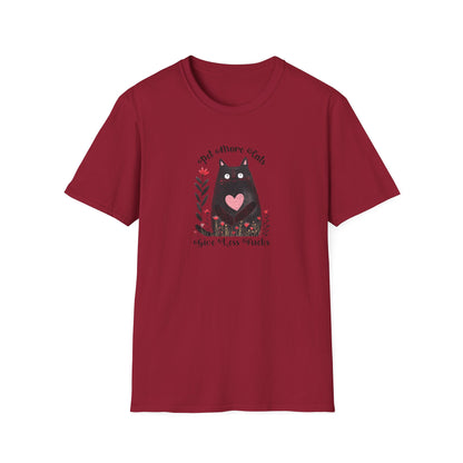 Pet More Cats Give Less F*cks Unisex T-Shirt